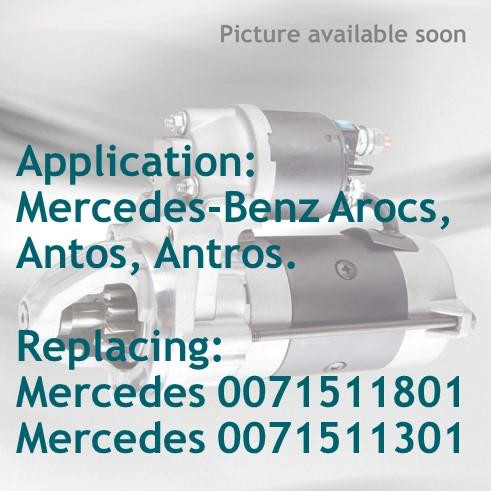 Rozrusznik  do Mercedes-Benz, Setra 116560 do Setra Series 400