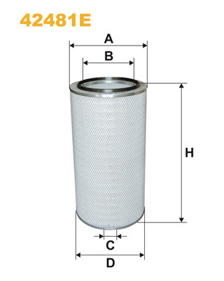 Filtr powietrza  42481E 