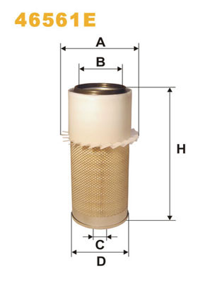 Filtr powietrza  46561E 