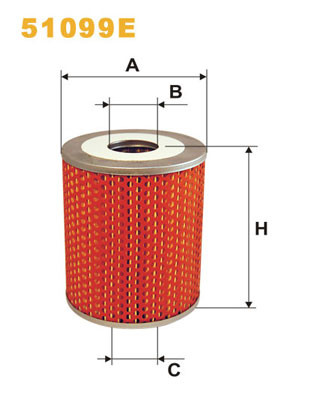 Filtr oleju  51099E 