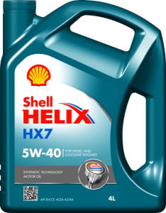 HELIX HX7 5W40 4L Olej silnikowy 550053770 