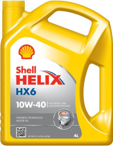 HELIX HX6 10W40 4L Olej silnikowy 550053776 