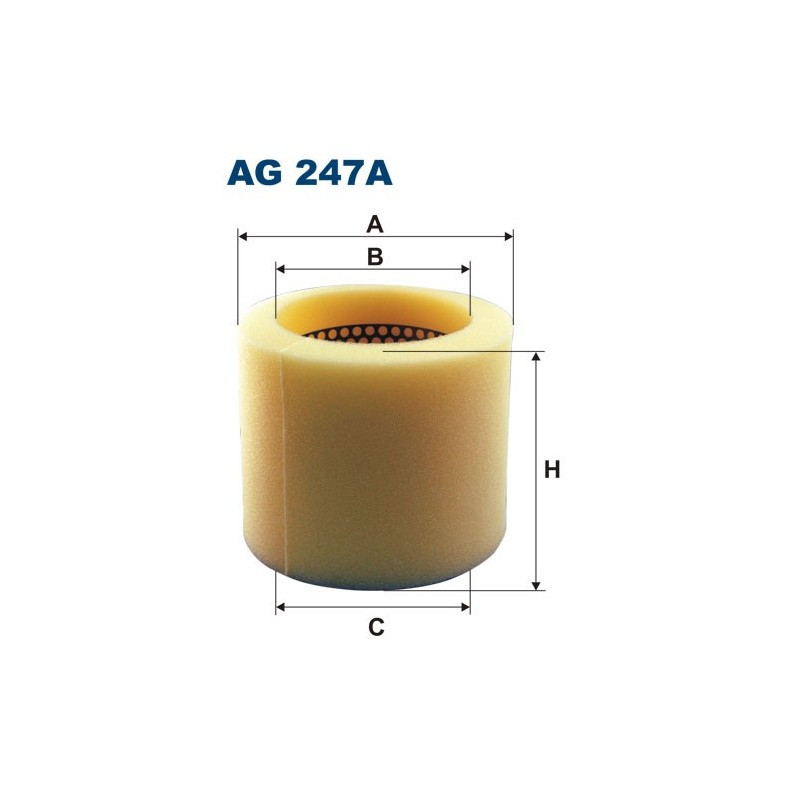 Filtr powietrza  AG247A do PEUGEOT 305 1,9 GTX