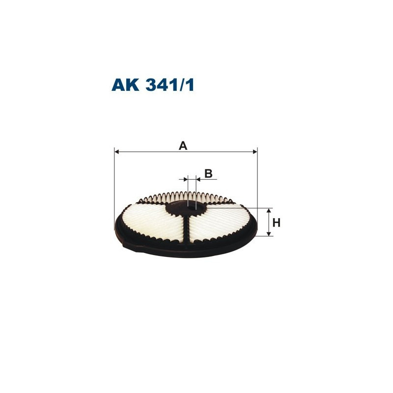 Filtr powietrza  AK341/1 