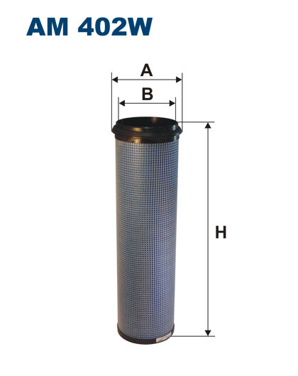 Filtr powietrza  AM 402W 