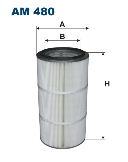 Filtr powietrza  AM480 