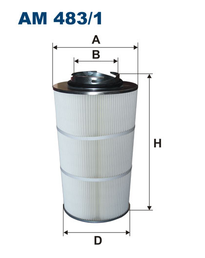 Filtr powietrza  AM483/1 