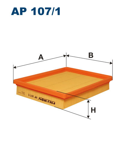 Filtr powietrza  AP107/1 