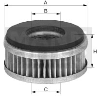 Filtr powietrza  C 6005 