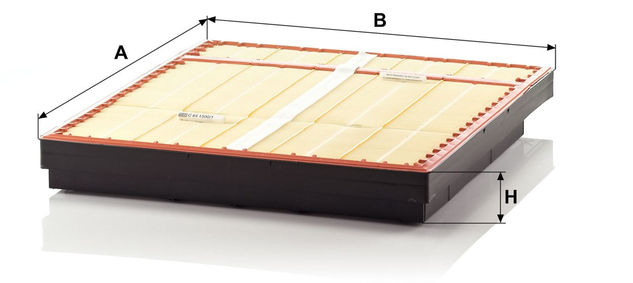 Filtr powietrza  C 641500/1 