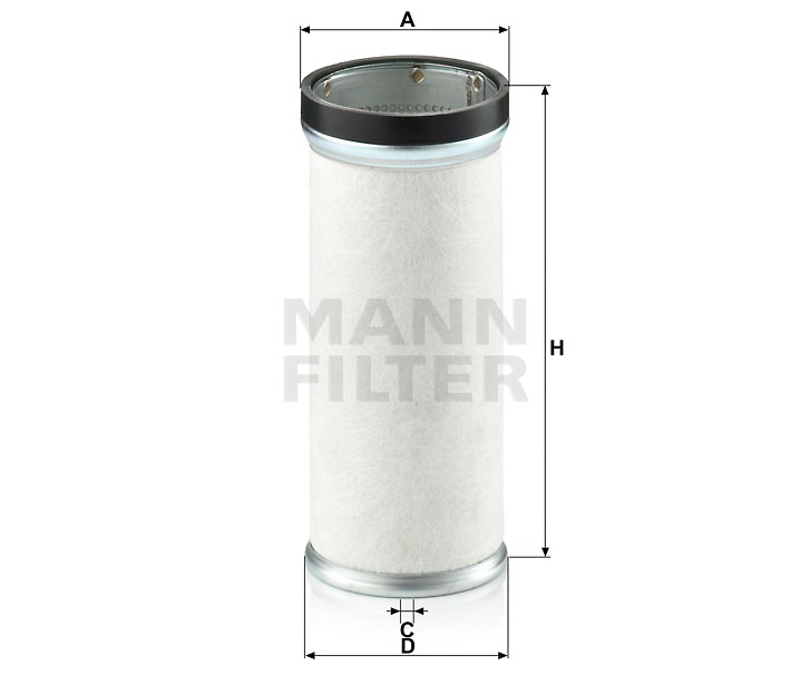 Wkład wtórny filtra powietrza  CF 821 do HAMM HD 85 (K)