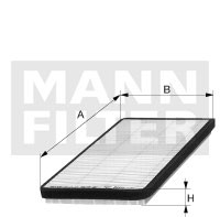 Filtr kabinowy  CU 2431 