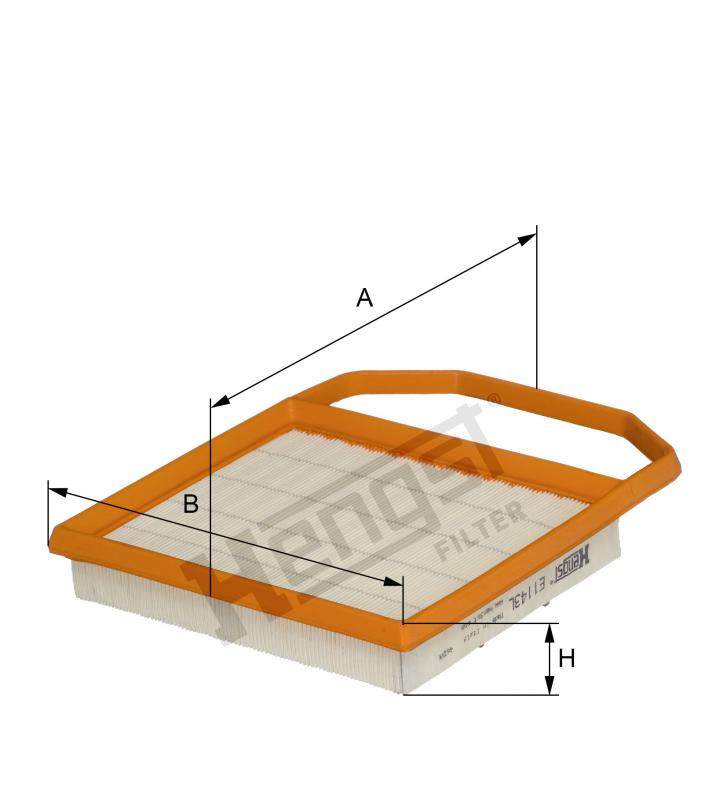 Filtr powietrza  E1143L 