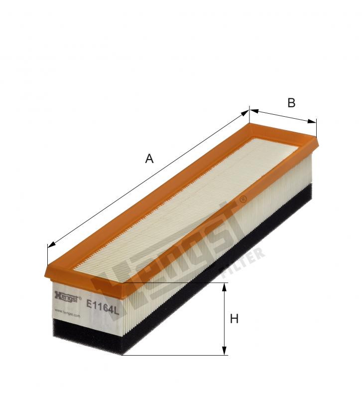 Filtr powietrza  E1164L 