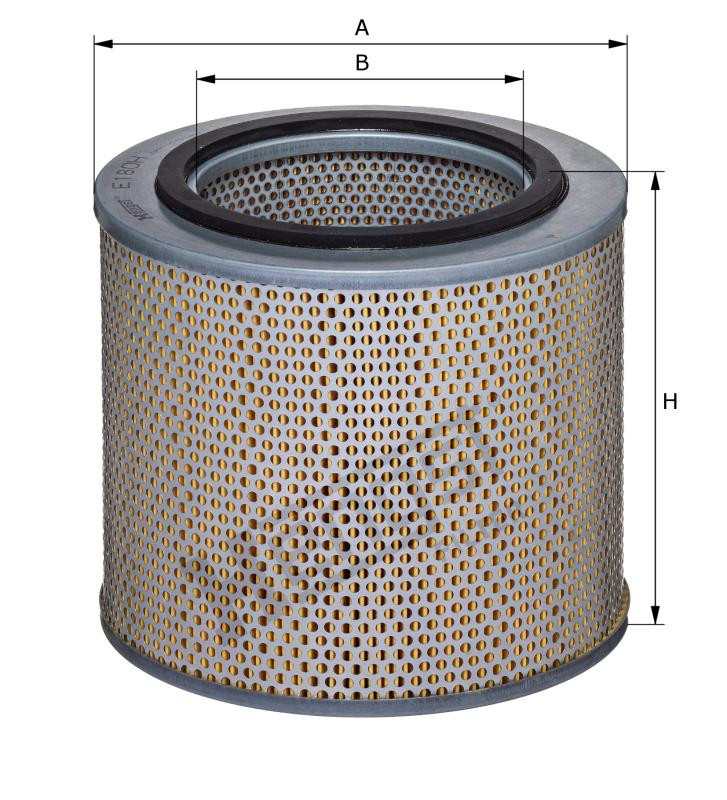 Filtr oleju  E180H do YUCHAI YC 12 VC 2270L-D31