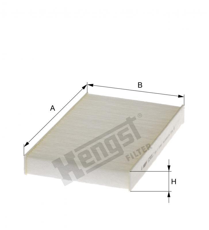 Filtr kabiny  E2985LI 