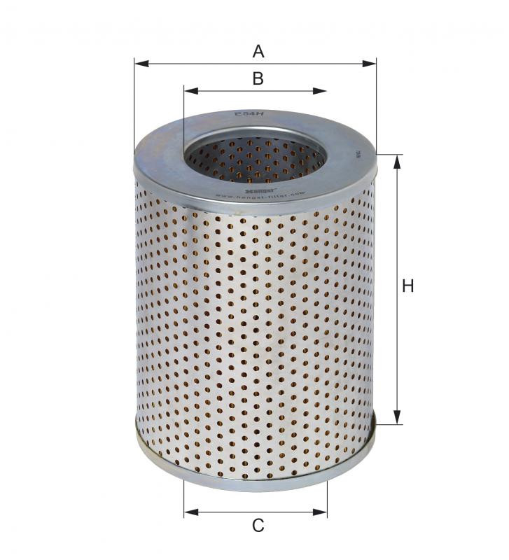 Filtr hydrauliczny  E54H 