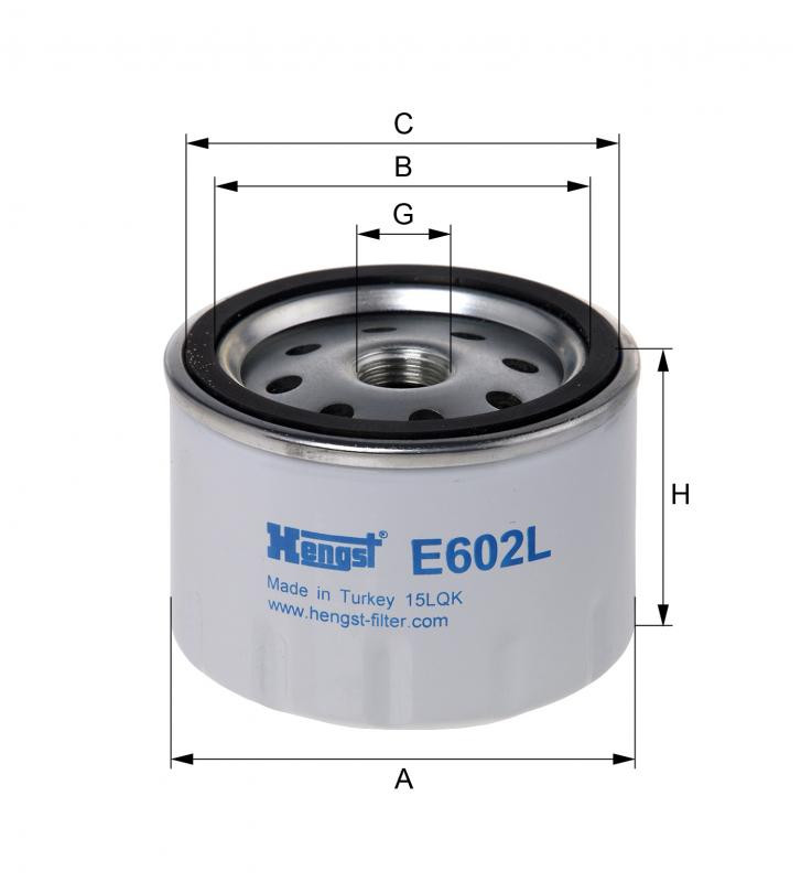 Filtr powietrza  E602L do IRISBUS ARES 10.6