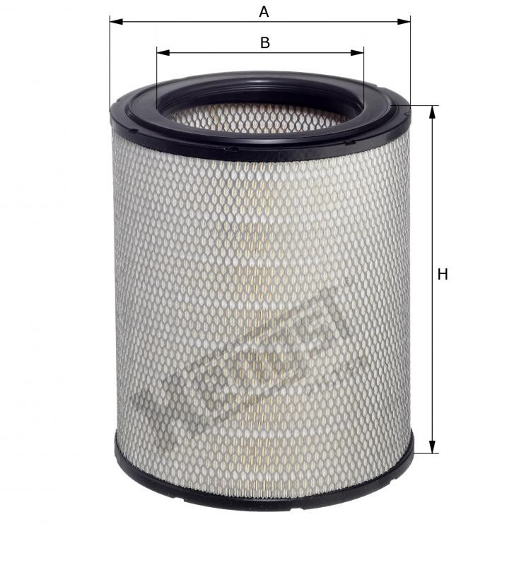 Filtr powietrza  E736L do CATERPILLAR RM 350 B