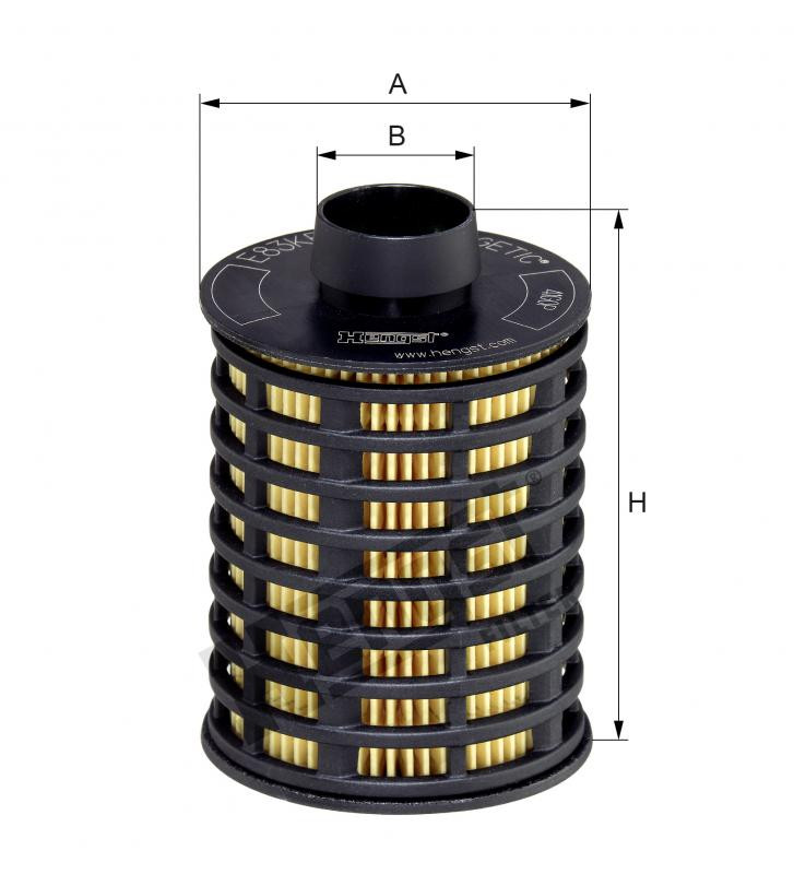 Filtr paliwa  E83KP02D140 do LANCIA MUSA 1,3 JTD