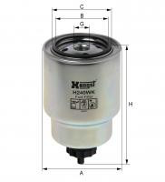 Filtr paliwa  H240WK do NISSAN ATLEON 165.120