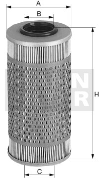 Filtr oleju  H 43/2 do AMMANN APH 6020