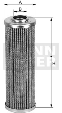 Filtr hydrauliczny (wkład)  HD 612/1 do LINDE H 50 D
