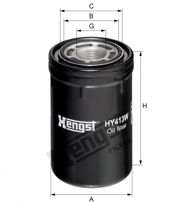 Filtr hydrauliczny  HY413W do BOBCAT E 26