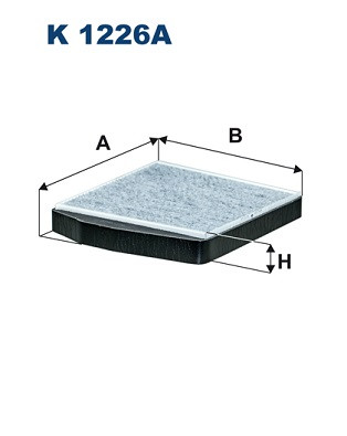 Filtr kabiny  K1226A 