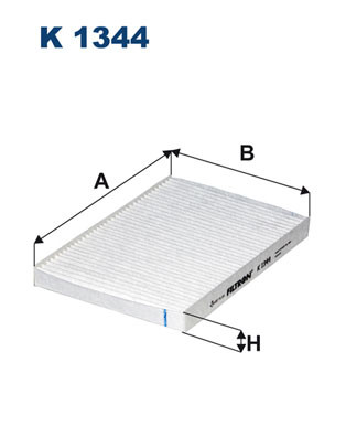 Filtr kabiny  K1344 