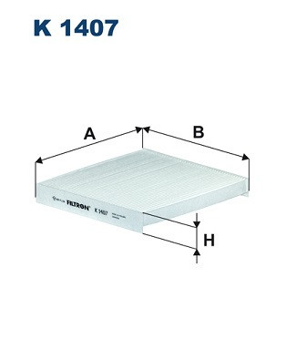 Filtr kabiny  K1407 