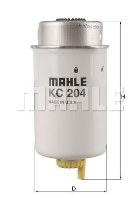 Filtr paliwa  KC204 do KOMATSU D 60 A;P;PL;S-7  Serie 40001-