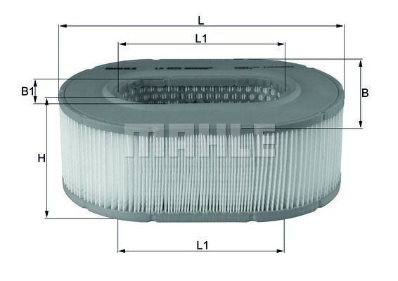 Filtr powietrza  LX2535 