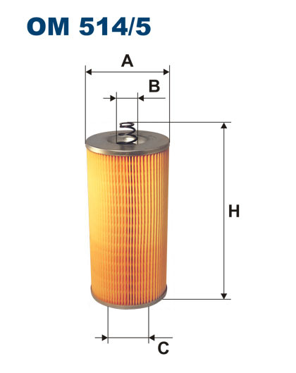 Filtr oleju  OM514/5 