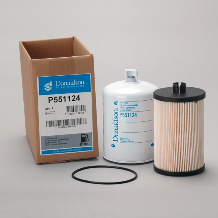 Zestaw filtra paliwa  P 551124 