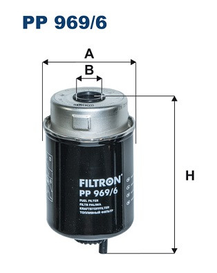 Filtr paliwa  PP 969/6 