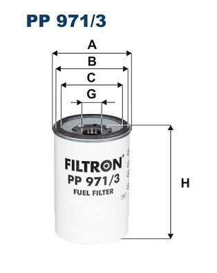 Filtr paliwa  PP 971/3 