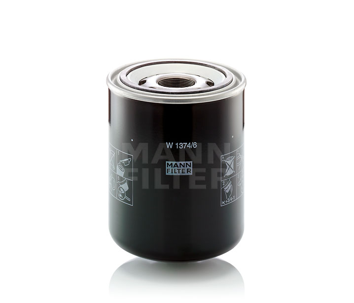 Filtr hydrauliczny  W 1374/6 do DEUTZ (KHD) (SDF) AGROTRON 110
