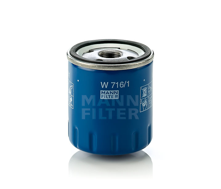 Filtr oleju  W 716/1 do PEUGEOT 205 1,6 OPEN,AUTOMATIQUE
