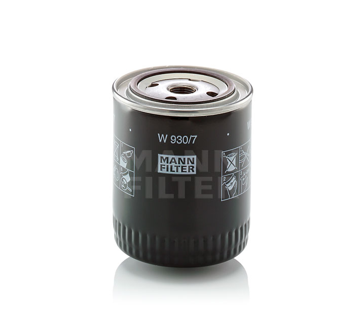 Filtr oleju  W 930/7 do RENAULT R 32-50 EV/SV/V