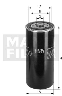 Filtr hydrauliczny  WD 920 do LANDINI 100 REX T3