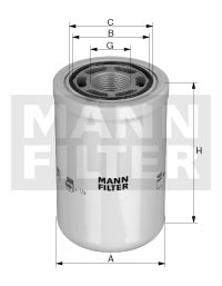 Filtr hydrauliczny  WH 722 