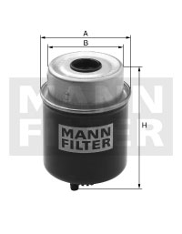 Filtr paliwa  WK 8148 do FORD VU/LT/LW TRANSIT 2,4 DITD 250/300/330/350