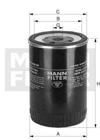 Filtr paliwa  WK 980/1 do METSO LT 110