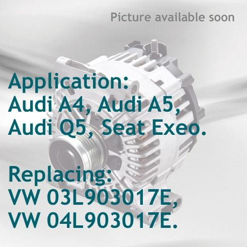 Alternator  do Audi, Seat, VW 115901 do Seat Exeo
