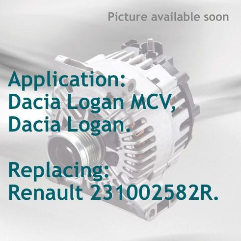 Alternator  do Dacia 116217 do Dacia Logan
