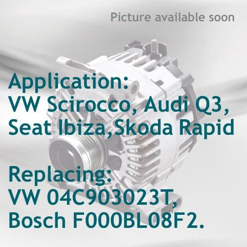 Alternator  do Audi, Seat, Skoda, VW 116298 do Skoda Karoq