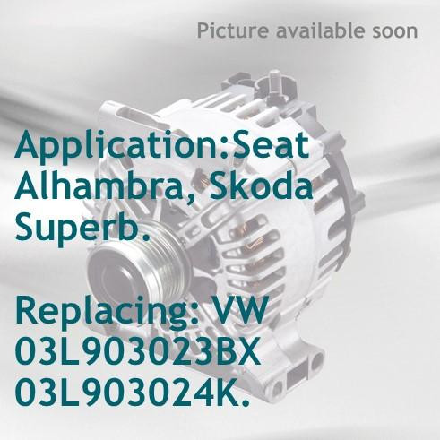 Alternator  do Seat, Skoda, VW 116319 do VW Passat