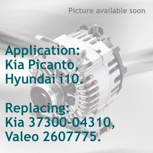 Alternator  do Hyundai, Kia 116502 