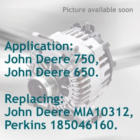 Alternator  do John Deere 116548 do John Deere 650